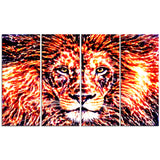 Lively Lion- Animal Canvas Print PT2369