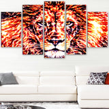 Lively Lion- Animal Canvas Print PT2369