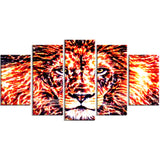 Lively Lion- Animal Canvas Print PT2369