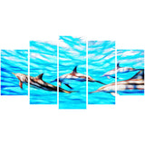 Family of Dolphins - Ocean PT2403