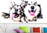 Husky Buddies - Canvas Art PT2409