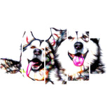 Husky Buddies - Canvas Art PT2409