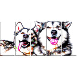 Husky Buddies - Canvas Art PT2409