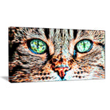 Windows to the Soul - Cat Eyes Canvas Art PT2411