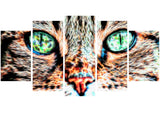 Windows to the Soul - Cat Eyes Canvas Art PT2411