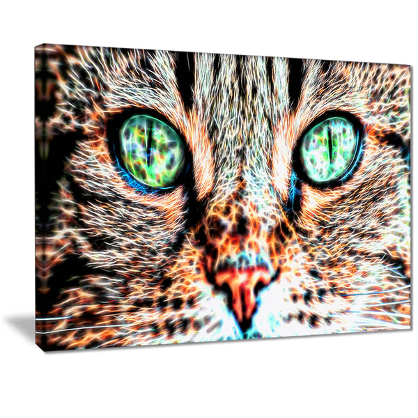 Windows to the Soul - Cat Eyes Canvas Art PT2411