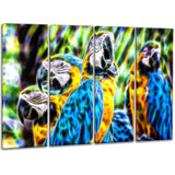 Parrot Party - Canvas Art PT2423