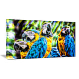 Parrot Party - Canvas Art PT2423