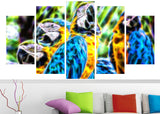 Parrot Party - Canvas Art PT2423