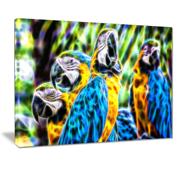 Parrot Party - Canvas Art PT2423