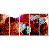 Macaw Parrots - Canvas Art PT2430