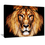 Lion oversized canvas art print