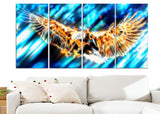 Soaring Eagle Canvas Art PT2445