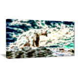 Roar of the Polar Bear - Canvas Art PT2448