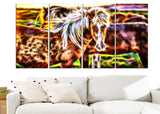 Horse Embrace - Canvas Art PT2450