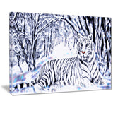 White Tiger White Forest - PT2451