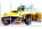Yellow Classic Car PT2656