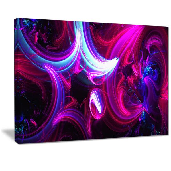 Purple Haze Abstract Digital Artwork on canvas  PT3009