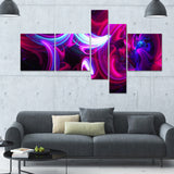 Purple Haze Abstract Digital Artwork on canvas  PT3009