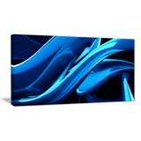 Liquid Blue Abstract canvas Art PT3018