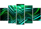 Emerald Energy Green Abstract canvas  PT3020