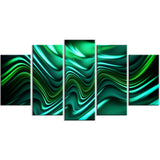 Emerald Energy Green Abstract canvas  PT3020