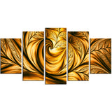 Golden Dream Abstract Art on canvas  PT3026