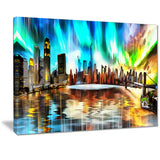Colorful New York Cityscape - Large Canvas Art PT3307