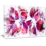 Abstract Tulips - Floral Canvas Artwork