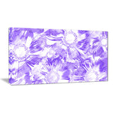 Purple Flowers - Floral Canvas Artwork