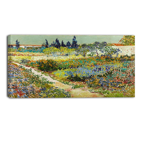 MasterPiece Painting - Van Gogh Garden at Arles