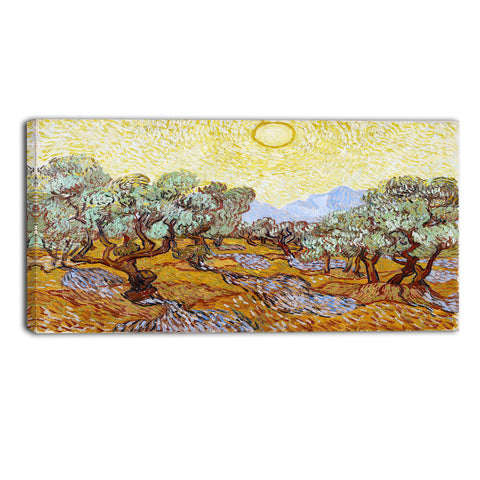 MasterPiece Painting - Van Gogh Olive Trees