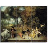 MasterPiece Painting - Antoine Watteau Pleasures of Love