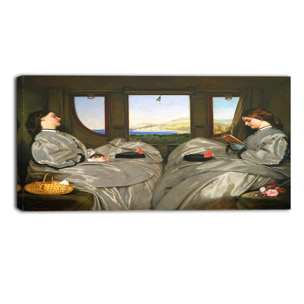 MasterPiece Painting - Augustus Leopold Egg The Travelling Companions