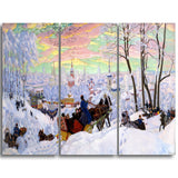 MasterPiece Painting - Boris Kustodiev Shrovetide