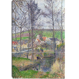 MasterPiece Painting - Camille Pissarro The Banks of the Viosne at Osny