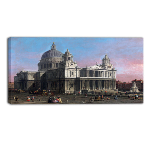 MasterPiece Painting - Canaletto St. Paul's Cathedral