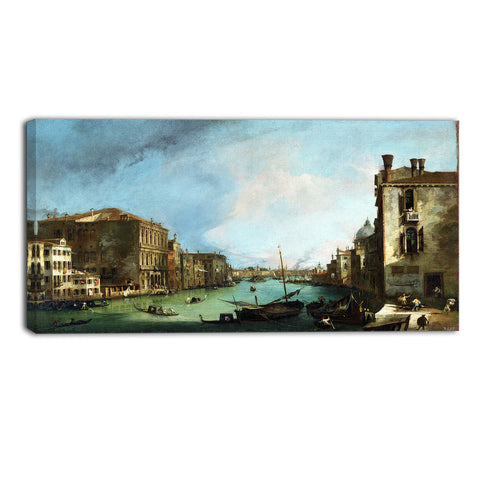 MasterPiece Painting - Canaletto The Grand Canal in Venice