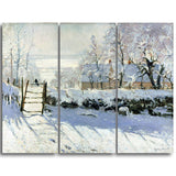 MasterPiece Painting - Claude Monet The Magpie