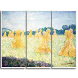 MasterPiece Painting - Claude Monet The Young Ladies of Giverny Sun Effect