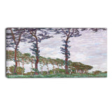 MasterPiece Painting - Claude Monet Wind Effect Series of The Poplars