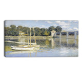 MasterPiece Painting - Claude Monet The Argenteuil Bridge