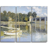 MasterPiece Painting - Claude Monet The Argenteuil Bridge