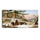 MasterPiece Painting - Cornelius Krieghoff Moose Hunters