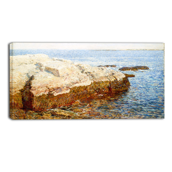 MasterPiece Painting - Childe Hassam Cliff Rock