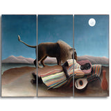 MasterPiece Painting - Henri Rousseau The Sleeping Gypsy