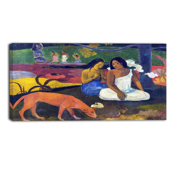 MasterPiece Painting - Paul Gauguin Arearea