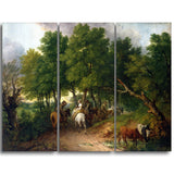 MasterPiece Painting - Thomas Gainsborouh Road from Market