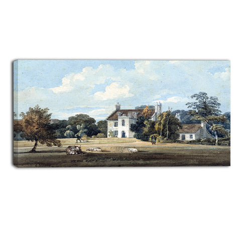 MasterPiece Painting - Thomas Girtin Chalfont Lodge, Buckinghamshire