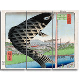 MasterPiece Painting - Utagawa Hiroshige Suid? Bridge and Surugadai